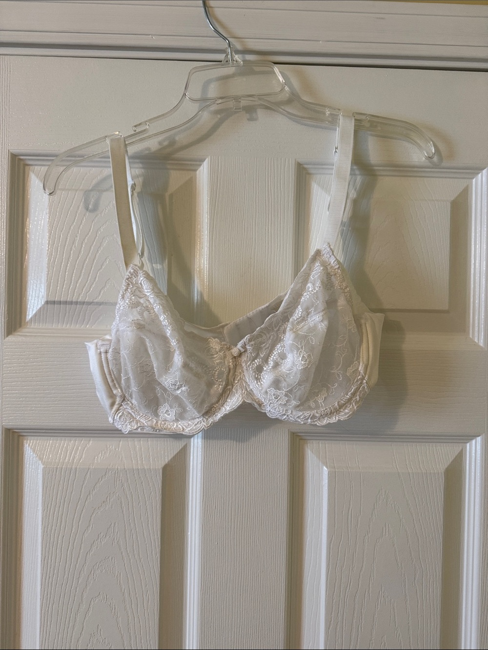 Wacoal White Lace Underwire Bra